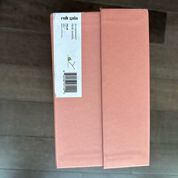 NWT Cult Gaia Rene sandal in Palm, size 37 - Picture 7 of 7